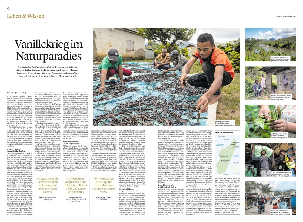 CH Media Vanille spread